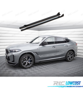 RAJOUT DE BAS DE CAISSE BMW X6 G06 23- LOOK M PERFORMANCE NOIR BRILLANT