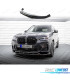 SPOILER LIP BMW X3 G01 LCI 21-24 LOOK M NOIR BRILLANT