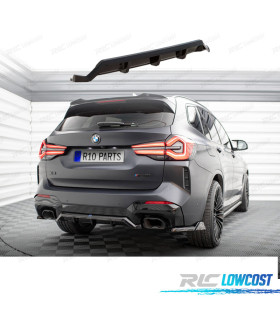 DIFFUSEUR ARRIÈRE BMW X3 G01 LCI 21-24 LOOK M NOIR BRILLANT