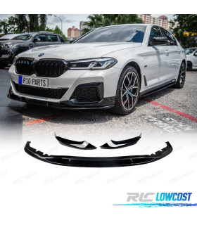 SPOILER AVANT BMW G30 G31 LCI 20-23 LOOK M PERFORMANCE NOIR BRILLANT