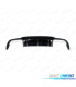 DIFFUSEUR MERCEDES CLASSE C W204 LOOK AMG C63 NOIR BRILLANT