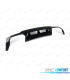 DIFFUSEUR MERCEDES CLASSE C W204 LOOK AMG C63 NOIR BRILLANT