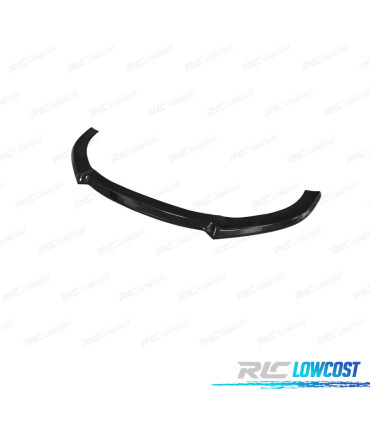 SPOILER LAME DE PARE-CHOCS AVANT AUDI A3 8P 08-12 NOIR BRILLANT