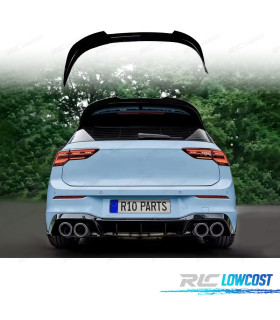 AILERON SPOILER VOLKSWAGEN VW GOLF 8 R GTI NOIR BRILLANT