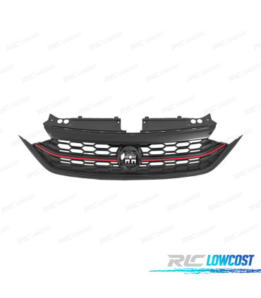 CALANDRE VOLKSWAGEN VW JETTA 23- LOOK GLI NOIR ROUGE