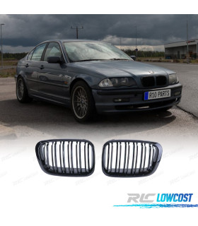 CALANDRE BMW E46 BERLINE TOURING 98-01 LOOK M NOIR BRILLANT