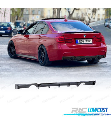 DÉFLECTEUR BMW F30 F31 LOOK M PERFORMANCE CARBONE DOUBLE SORTIE