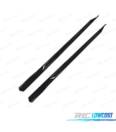 RAJOUTS BAS DE CAISSE BMW G60 G61 LOOK M PERFORMANCE NOIR BRILLANT