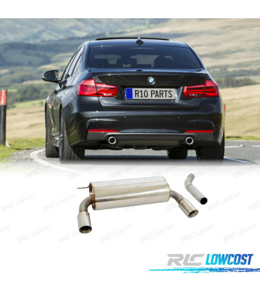 LIGNE D'ÉCHAPPEMENT BMW F30 328 430 LOOK M DOUBLE SORTIE