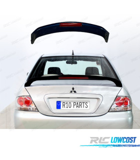 AILERON MITSUBISHI LANCER 03-08 TROISIÈME FEU STOP NOIR BRILLANT