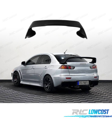AILERON MITSUBISHI LANCER 08-15 LOOK EVO NOIR BRILLANT