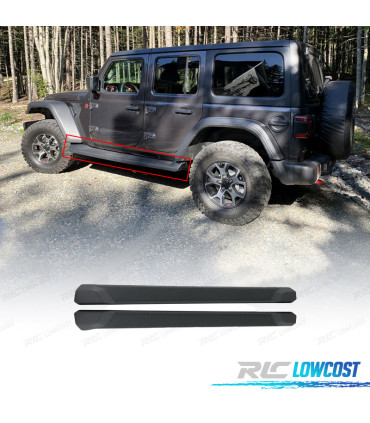 MARCHES-PIEDS JEEP WRANGLER 18-24 NOIR