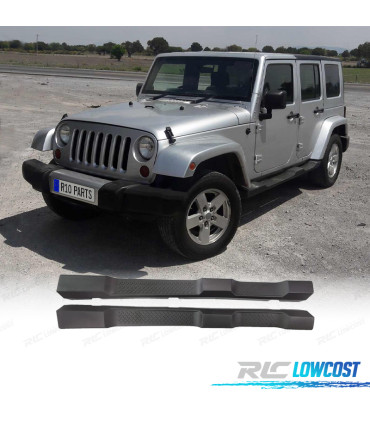 MARCHES-PIEDS JEEP WRANGLER 4P 07-17 NOIR