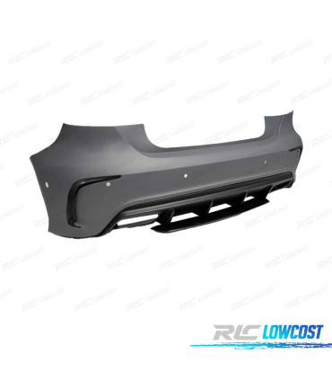 PARE-CHOCS ARRIÈRE MERCEDES CLASSE A W176 15-18 LOOK AMG PDC