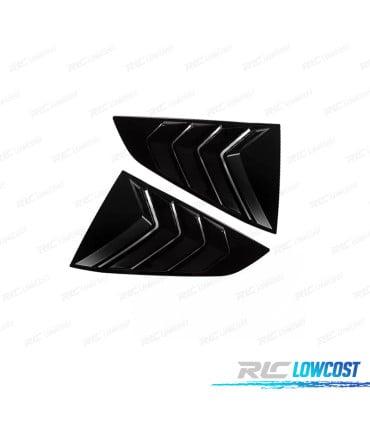 CACHE LATÉRALE FORD MUSTANG 24- NOIR BRILLANT