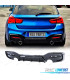 DIFFUSEUR BMW F20 F21 LCI 15-19 LOOK M PERFORMANCE NOIR BRILLANT O---O