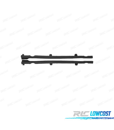 RAJOUTS DES BAS DE CAISSE VOLKSWAGEN VW GOLF 7 7.5 12-20 LOOK TCR NOIR BRILLANT