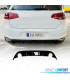 DIFFUSEUR VOLKSWAGEN GOLF 7 12-17 LOOK TCR NOIR BRILLANT