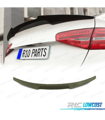 AILERON BECQUET LAME COFFRE AUDI A4 B8 BERLINE 07-15 LOOK PSM ABS