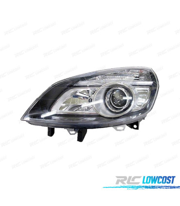 PHARE GAUCHE RENAULT SCENIC II 05-08 XENON FOND NOIR