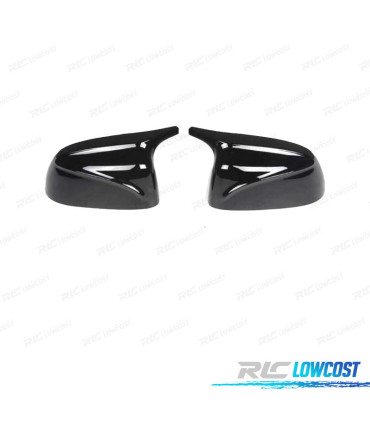 COQUES DE RÉTROVISEURS BMW X5 G05 X6 G06 LOOK M NOIR BRILLANT