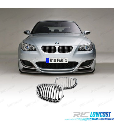 CALANDRES BMW E60 E61 03-10 CHROMÉ