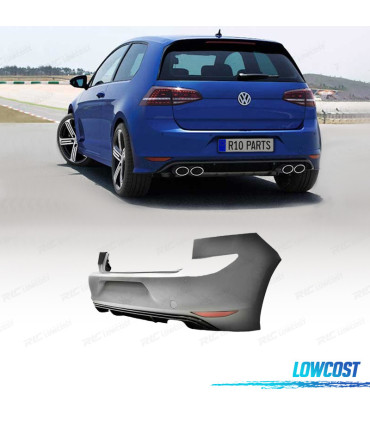PARE-CHOCS ARRIÈRE VOLKSWAGEN VW GOLF 7 12-17 LOOK R20 PDC
