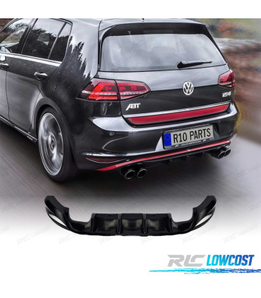 DIFFUSEUR ARRIÈRE VOLKSWAGEN VW GOLF 7 12-17 LOOK ABT