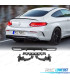 DIFFUSEUR MERCEDES CLASSE C C205 A205 AMG 14-18 LOOK C63 MOULURE NOIR BRILLANT