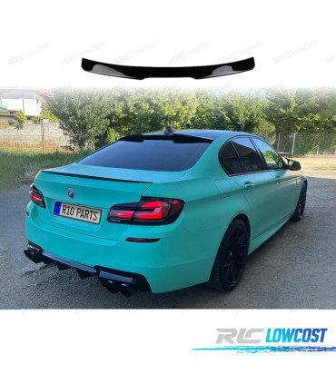 AILERON BECQUET TOIT BMW F10 10-17 LOOK M4 NOIR BRILLANT