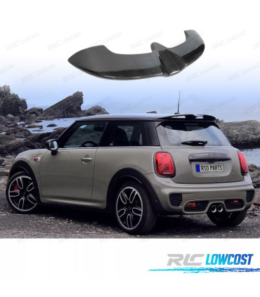 AILERON DE TOIT MINI COOPER F55 F56 13- CARBONE