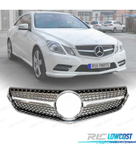 CALANDRE MERCEDES CLASSE E W207 09-13 LOOK DIAMOND CHROMÉ