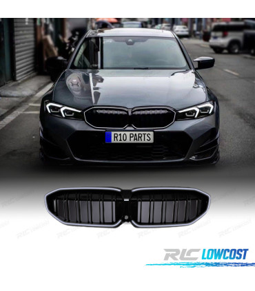 GRILLES BMW G20 23-25 LOOK M NOIR BRILLANT + LED
