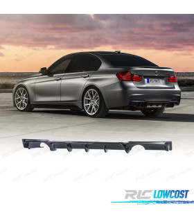 DIFFUSEUR BMW F30 F31 LOOK M PERFORMANCE NOIR BRILLANT O--O