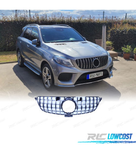 CALANDRE MERCEDES CLASSE GLE W166 X292 AMG 15-18 LOOK GLE63 COUPÉ GT CHROMÉ