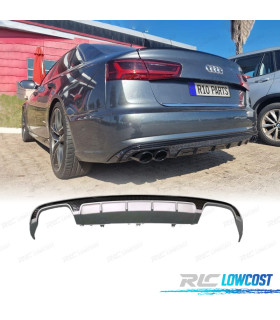 DIFFUSEUR AUDI A6 C7 16- LOOK S6