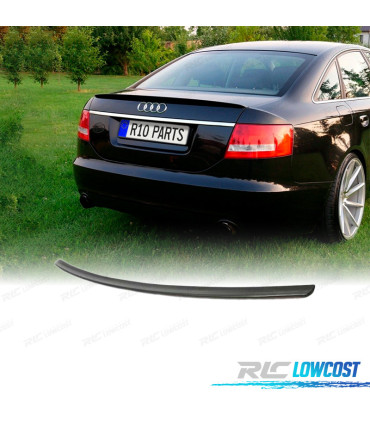 AILERON LAME DE COFFRE AUDI A6 04-08 NOIR