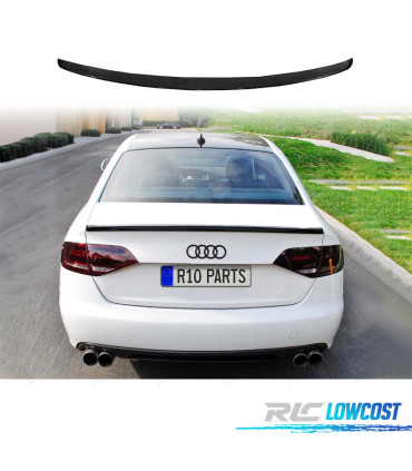 AILERON LAME DE COFFRE AUDI A4 B8 08-15 CARBONE