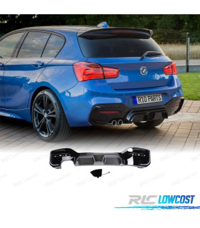 DIFFUSEUR BMW F20 LCI 15-19 LOOK CS CARBONE OO---