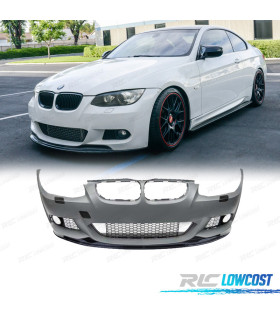 PARE CHOCS FRONTAL BMW E92 E93 LCI 10-14 LOOK M SRA + SPOILER