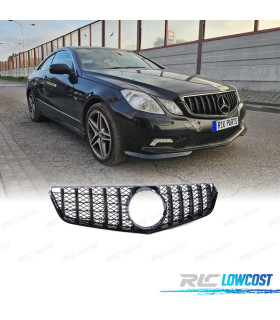 CALANDRE MERCEDES E C207 A207 09-13 LOOK GTR NOIR BRILLANT