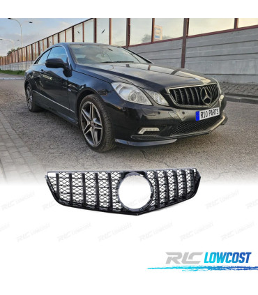 CALANDRE MERCEDES E C207 A207 09-13 LOOK GTR NOIR BRILLANT