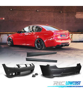 3 Bandes De Calandre Bleu/Rouge Pour BMW E90 E91 LCI 2009-2012 (12 Lames) - ABS, Installation Facile
