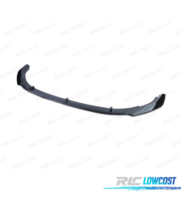 SPOILER LAME AVANT VOLKSWAGEN VW GOLF 6 GTI 09-13 NOIR BRILLANT