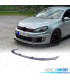 SPOILER LAME AVANT VOLKSWAGEN VW GOLF 6 GTI 08-12 CARBONE