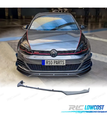 SPOILER LAME AVANT VOLKSWAGEN VW GOLF 7 13-20 CARBONE