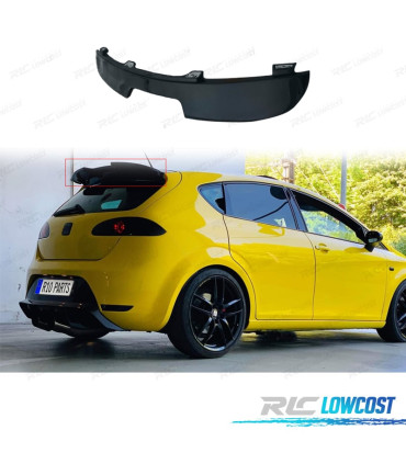 SPOILER SEAT LEON 1P 04-09 LOOK FR NOIR BRILLANT