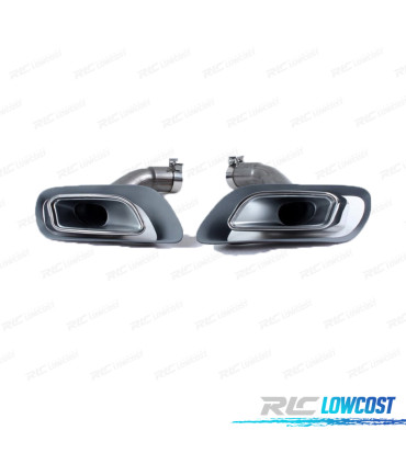 EMBOUTS D'ÉCHAPPEMENT BMW X6 E71 LOOK M