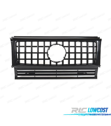 CALANDRE MERCEDES CLASSE G W463 90-18 LOOK GT-R PANAMERICAN NOIR BRILLANT