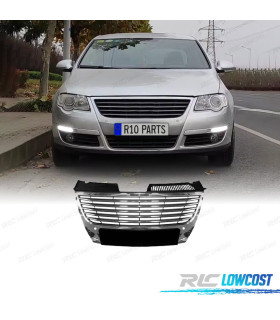 CALANDRE VOLKSWAGEN VW PASSAT PDC 05-10 CHROMÉE NOIRE